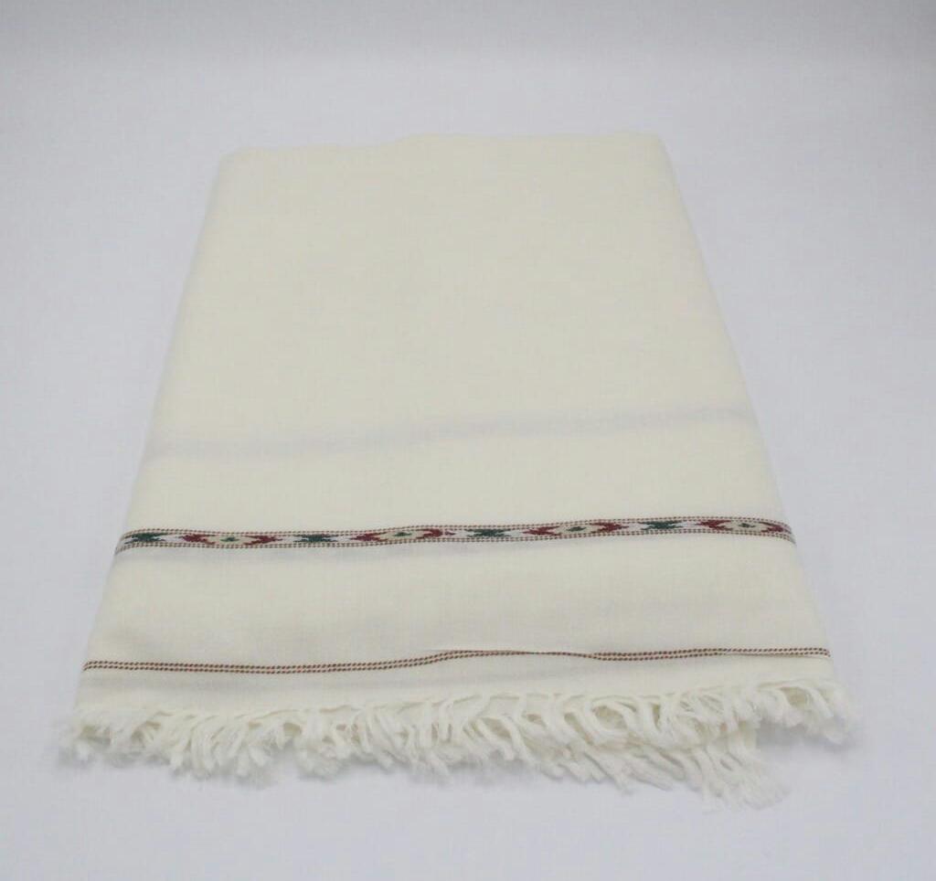 Cold Free Pashmina white